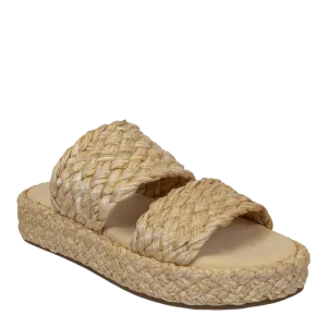NAKED FEET - SANTORINI in RAFFIA Espadrille Sandals