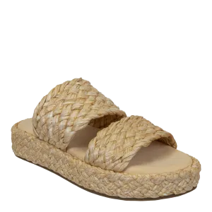 NAKED FEET - SANTORINI in RAFFIA Espadrille Sandals