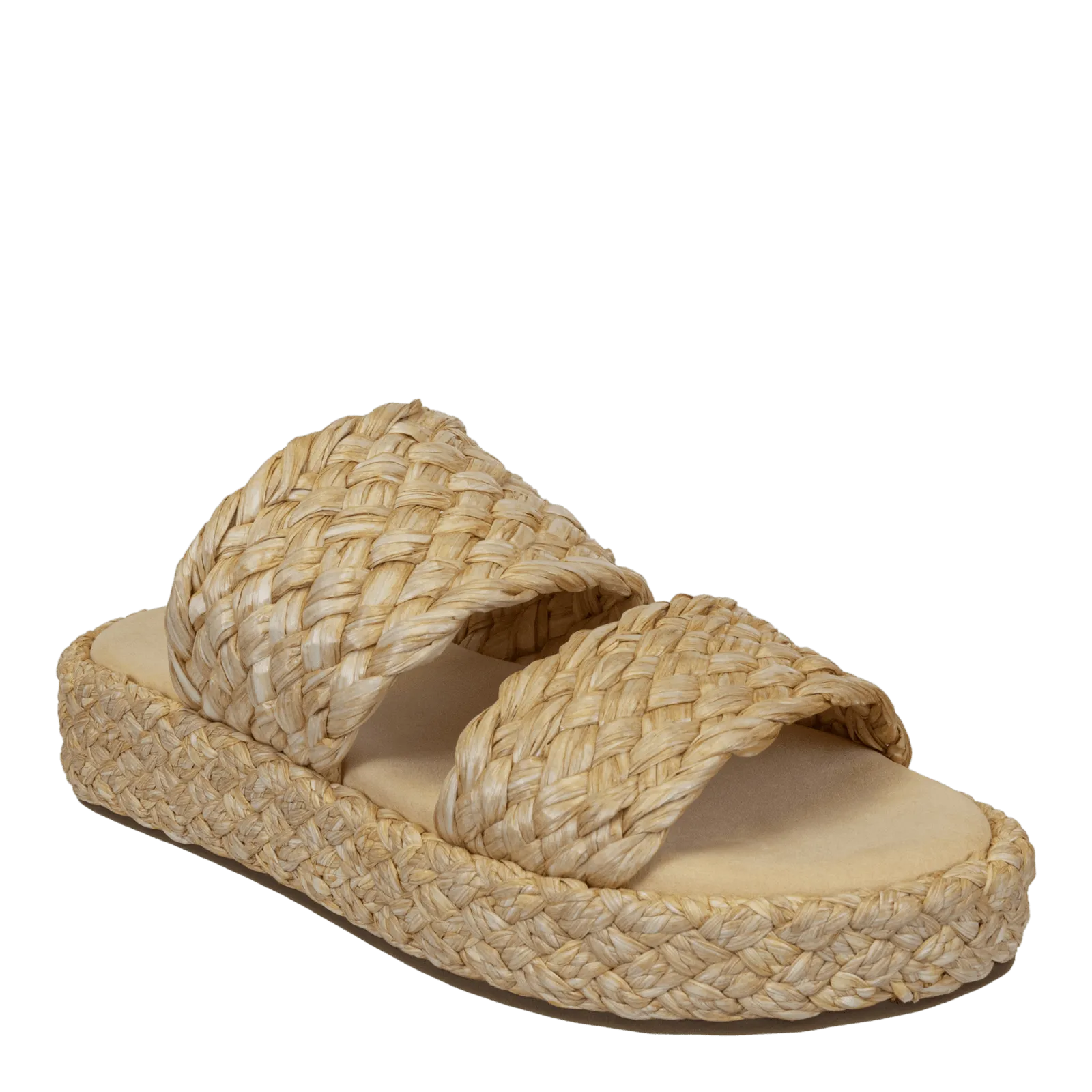 NAKED FEET - SANTORINI in RAFFIA Espadrille Sandals