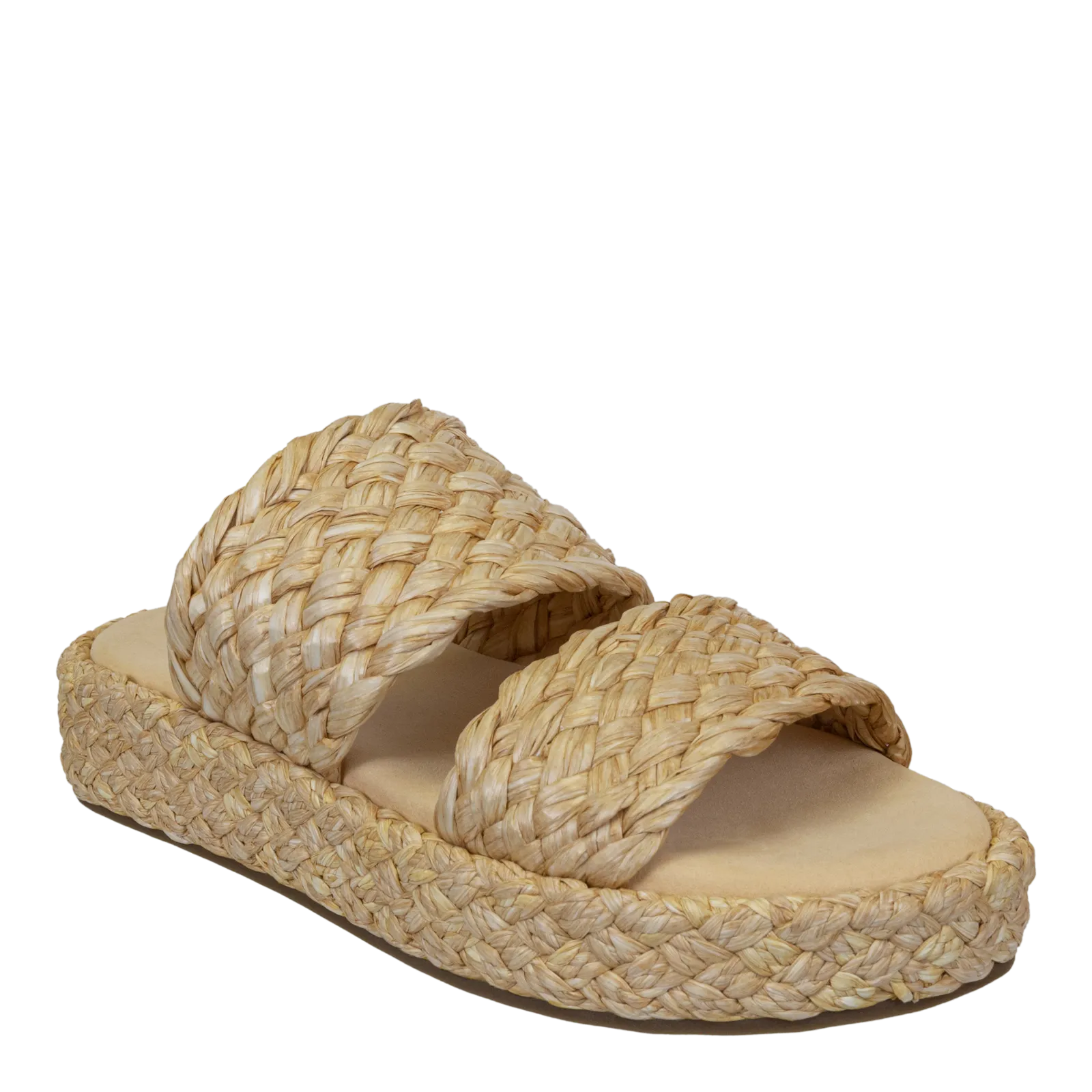 NAKED FEET - SANTORINI in RAFFIA Espadrille Sandals