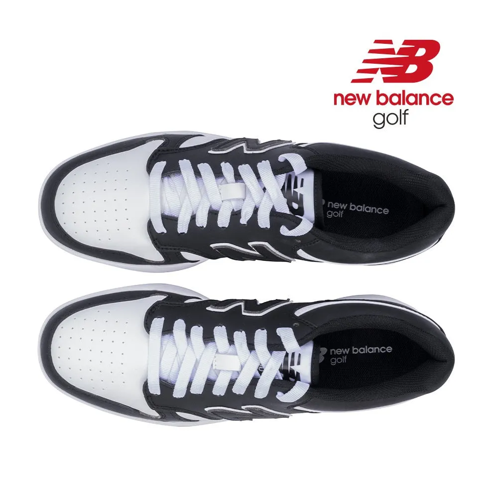 New Balance Mens 480 SL Golf Shoes - Spikeless - Black/White - All Sizes