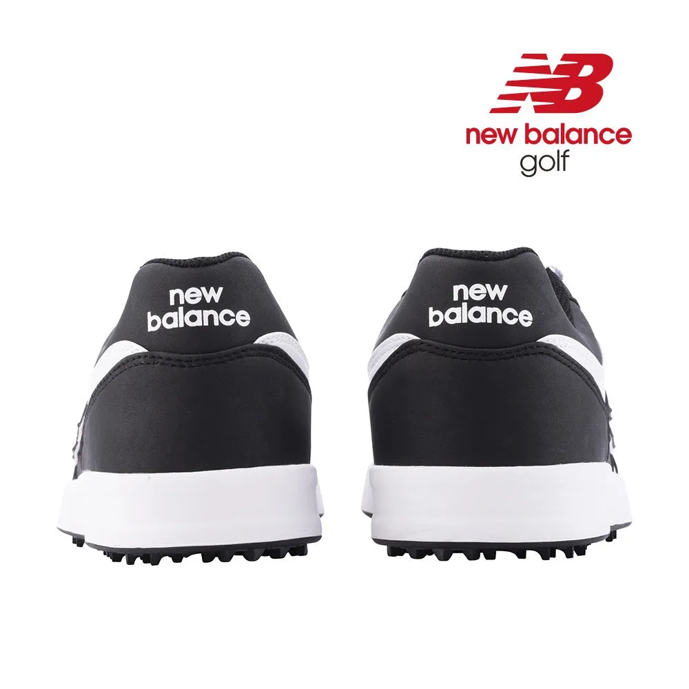 New Balance Mens 480 SL Golf Shoes - Spikeless - Black/White - All Sizes
