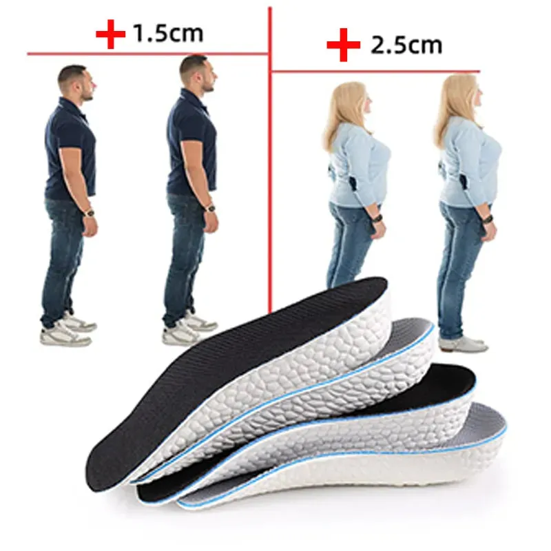 New Height Increase Insoles Shoes