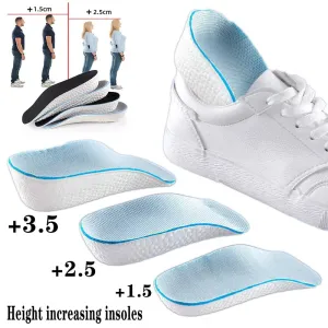 New Height Increase Insoles Shoes