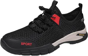 New Summer Mesh Shoes Men's Breathable Casual Shoes Sports Versatile Daily Hollow Sandals Sports Mens Sneaker Boots Water Sho