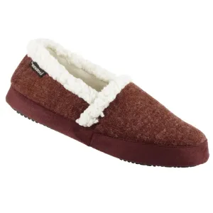 New with tags! Isotoner Women’s Microsuede Marisol Closed Back Slippers in Chilli Pepper! Sz XL 9.5-10.5