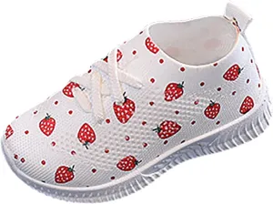 Non Slip Sneakers for Boys and Girls Girls Shoes Comfortable Soft Sole Casual Sports Shoes Fashionable Outdoor Sports