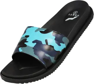 Norty MEN'S 8-13 SLIDE SANDAL BLUE CAMO   11522