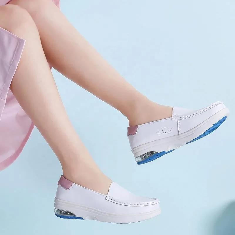 Nursing Shoe - Comfy White