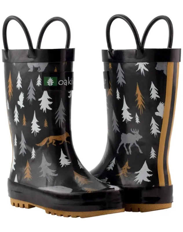 OAKI Loop Handle Boots - Sizes 13 thru 3 Big Kids