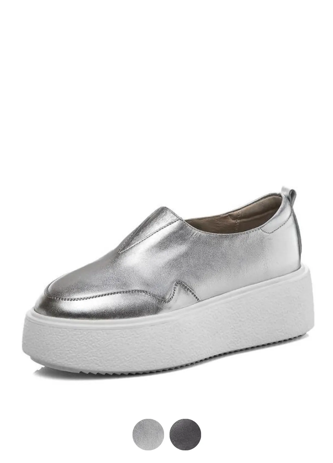 Omi Women's Platform Casual Vulcanized Shoes