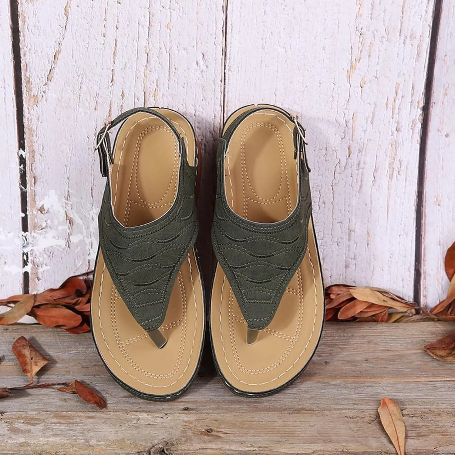 Orthopedic Sandals for Women Comfortable Walking Summer Sandals with Arch Support Wedge Sandals 2025 Flip Flops Sandals Platform Dressy Slip on Thong Shoes Fashion Beach Dress Vacation