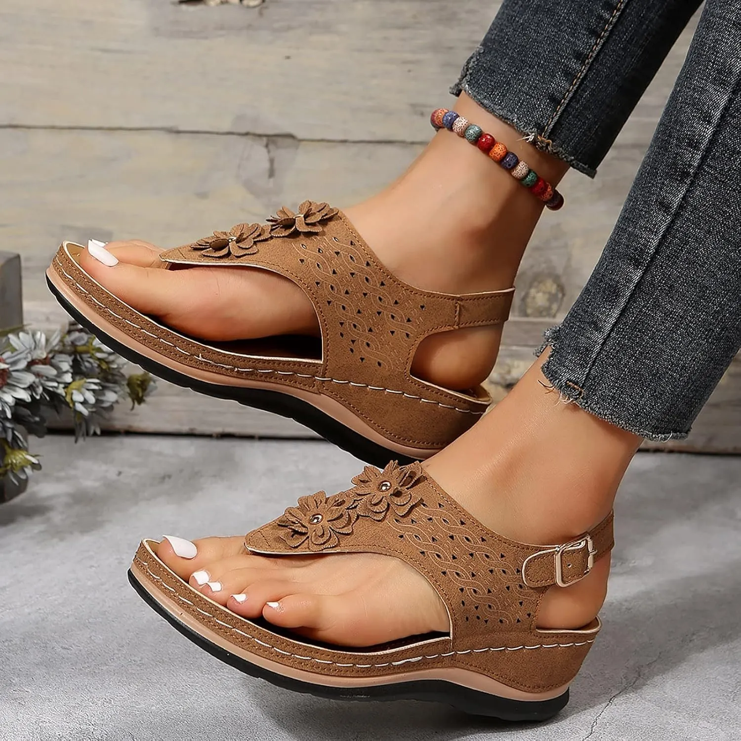 Orthopedic Sandals for Women Dressy Orthopedic Women's Sandals Wide Width Orthopedic Womens Wide Width Flip Flops Orthopedic Womens Sandals Slip On Dressy Wide Width Flip Flops Women Arch Support