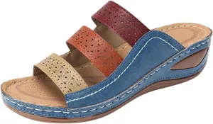 Orthopedic Sandals with Support Orthopedic Summer Shoes Women Comfortable Women's Sandals Orthotic Womens Summer Strappy Sandals Summer Dressy Sexy Sandals with Heels for Women 2025 with Straps