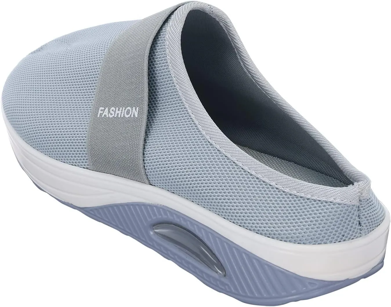 Orthopedic Sneakers for Women Arch-Support Comfortable Wide Width Walking Shoes Mesh Slip on Casual Cushion Sneaker