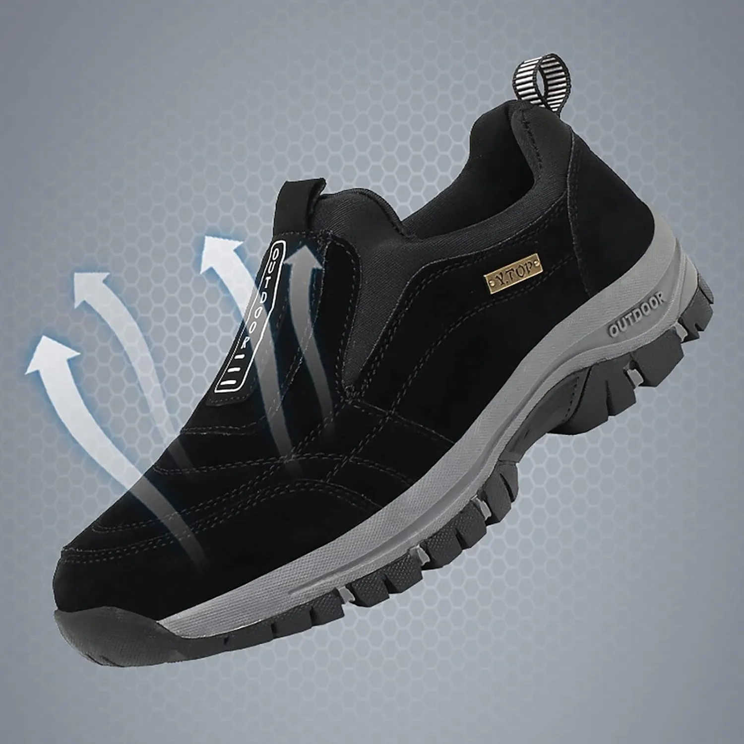Orthopedic Sneakers for Women Breathable Slip On Walking Shoes Lightweight Comfortable Casual Sneaker Wide Width Work Shoes