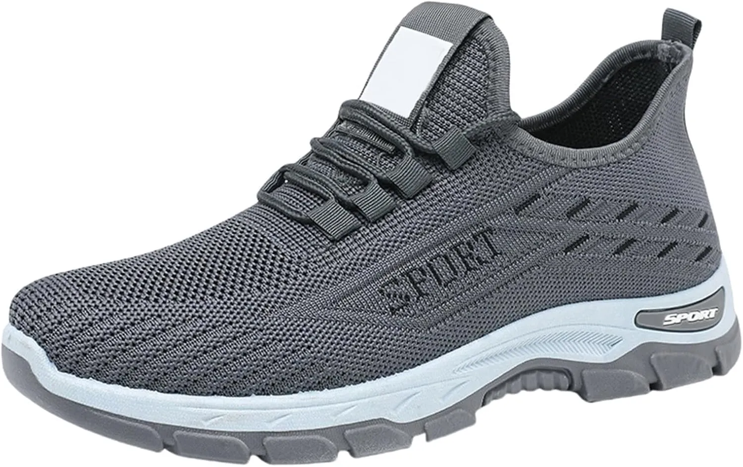 Orthopedic Sneakers for Women Men Casual Comfortable Wedge Walking Sport Sneakers Breathable Mesh Low Top Walking Shoes Fashion Soft Arch Support Slip-On Shoes