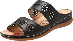 Orthotic Dress Sandals for Women Orthopedic Womens Slippers Plantar Fasciitis Flip Flops Arch Support Womens Orthotic Flat Sandals for Women Comfortable Orthopedic Womens Sandals Wide Fit