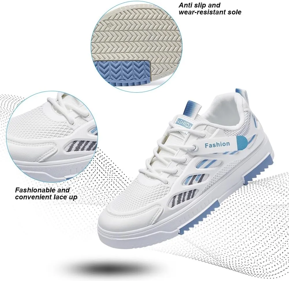 Padgene Men's Sport Running Shoes Runner Trail Sneakers Fashion Athletic Sport Gym Tennis Walking Shoes Mens Casual Workout Footwear Trainers