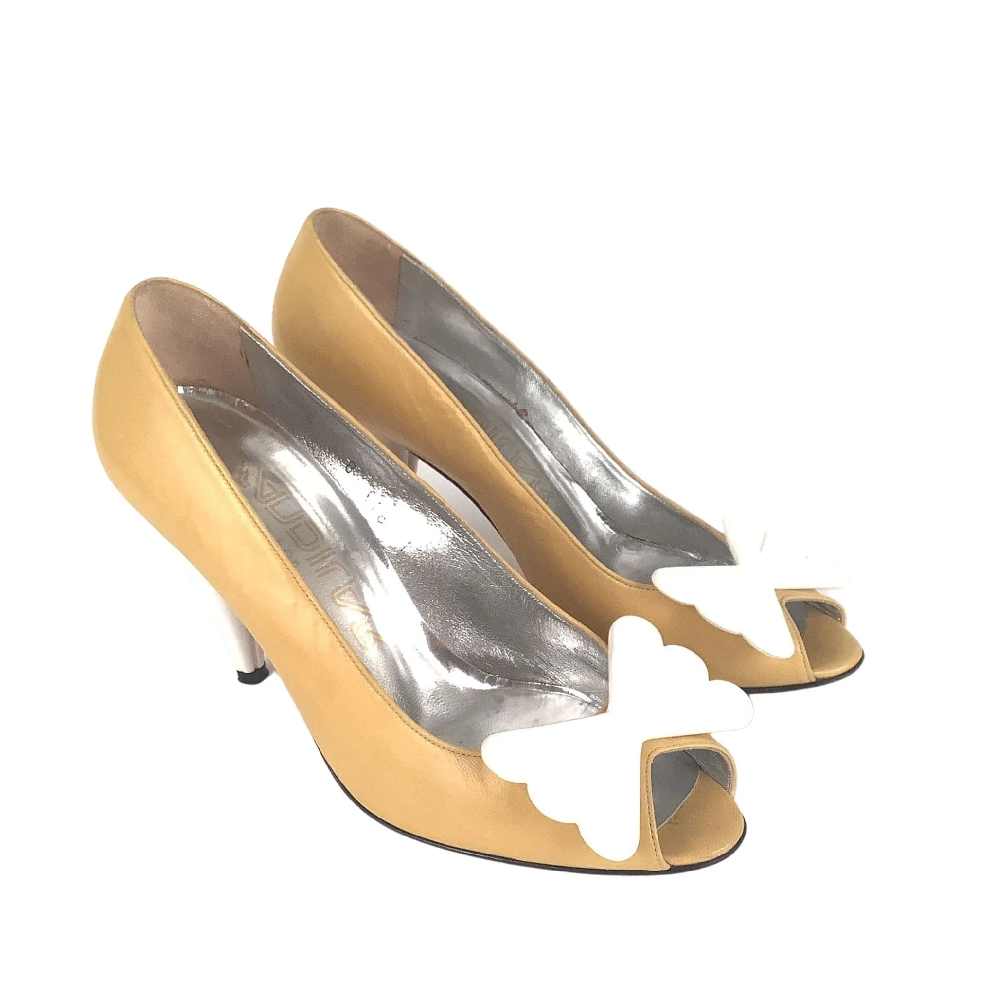 Pancaldi Yellow Heels