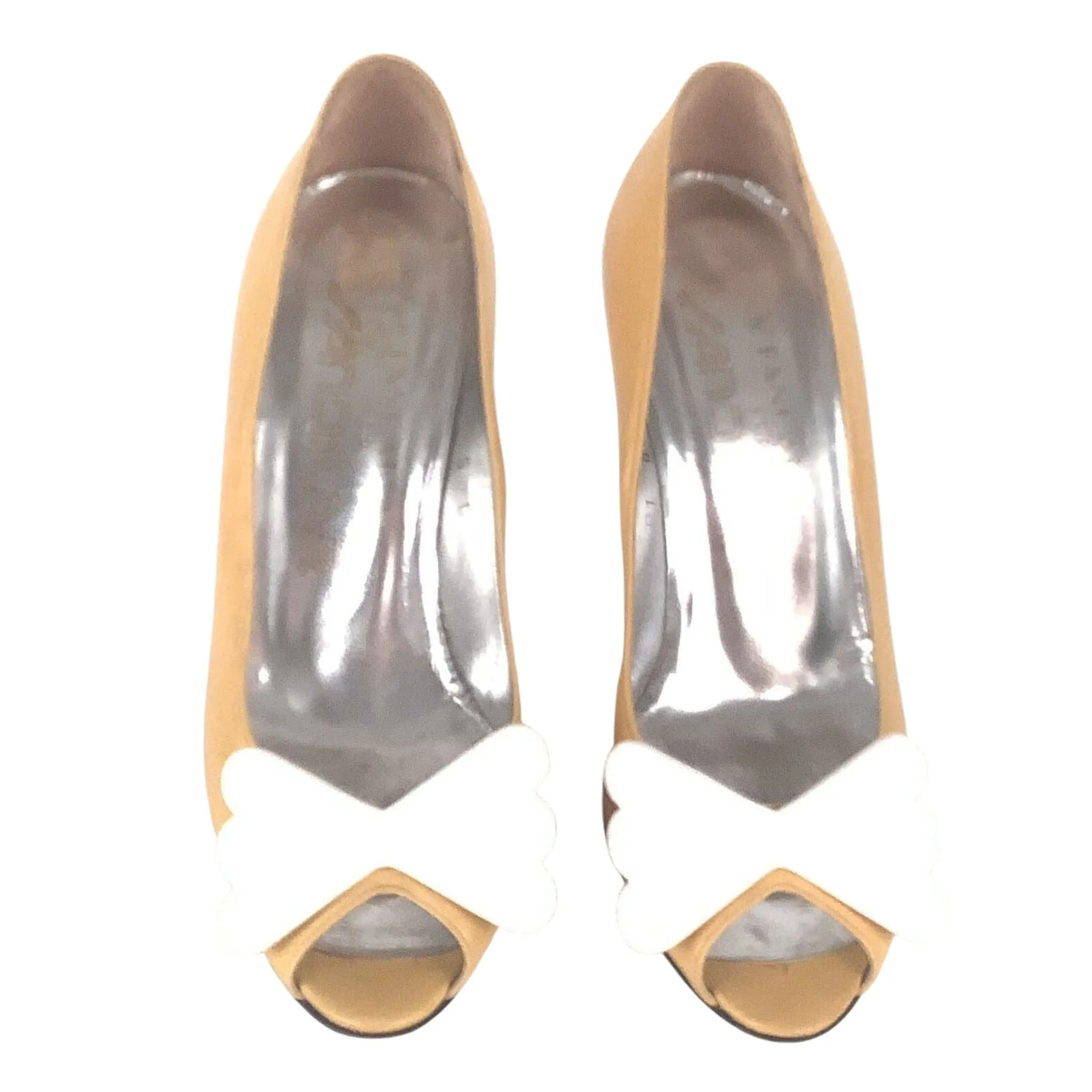 Pancaldi Yellow Heels