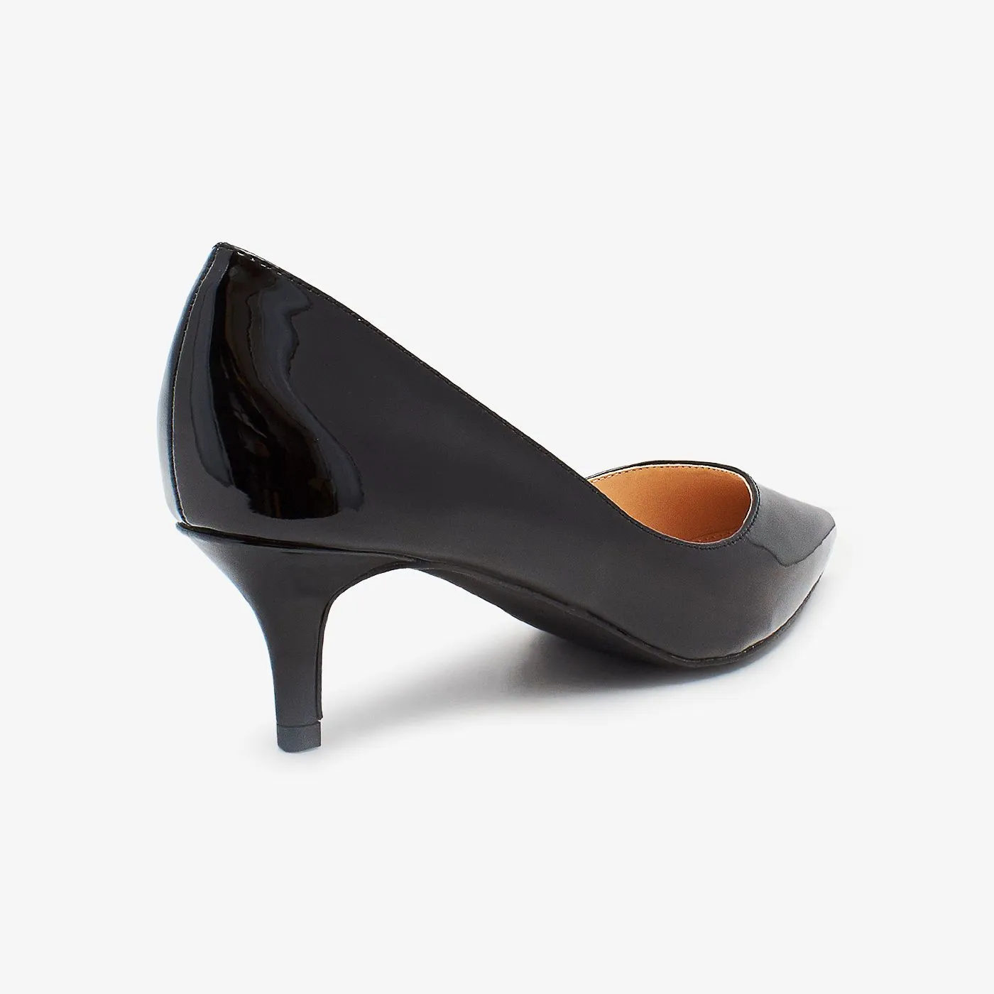 Patent Kitten Heels