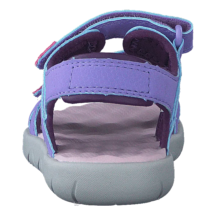 Perkins Row 2-strap Violet Tulip