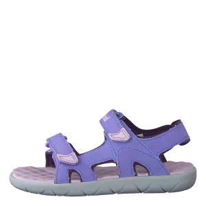 Perkins Row 2-strap Violet Tulip