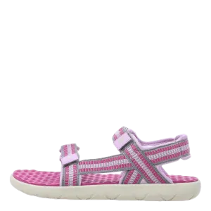 Perkins Row Webbing Sandal Pink