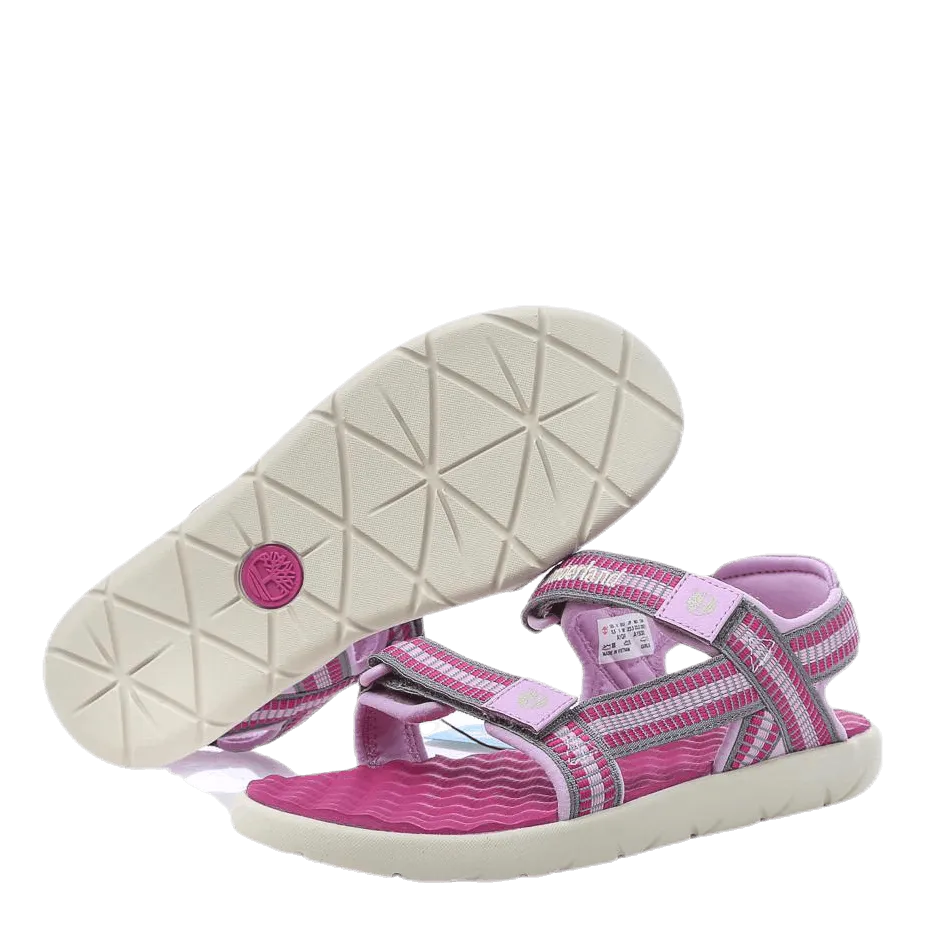 Perkins Row Webbing Sandal Pink
