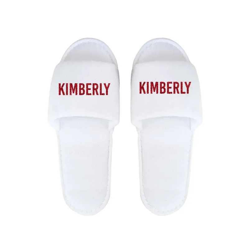 Personalized Slippers