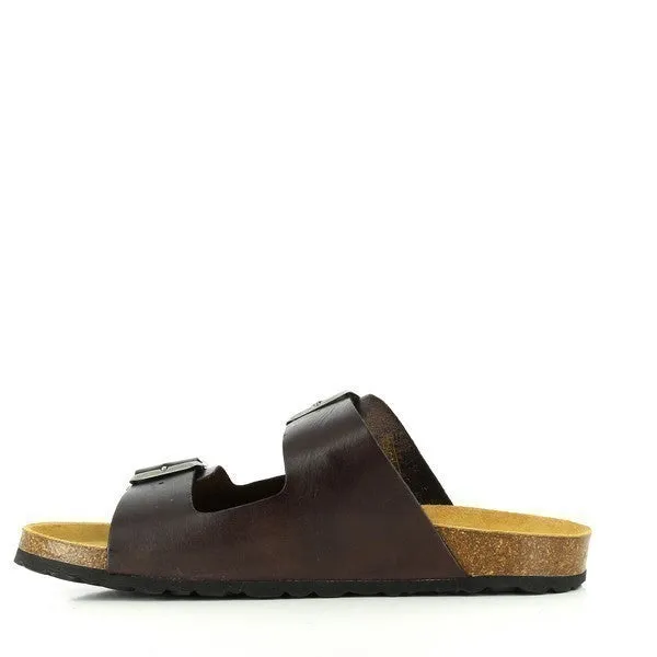 Plakton 100010 Dark Brown Men's Sandals