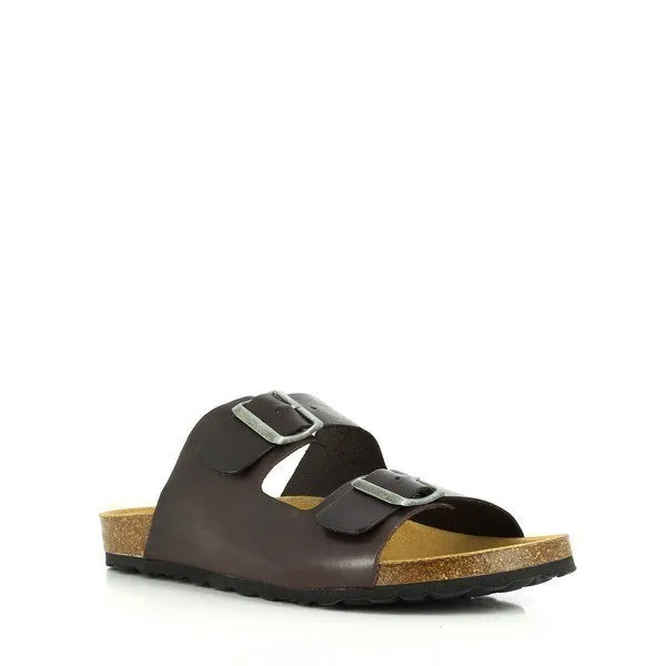 Plakton 100010 Dark Brown Men's Sandals