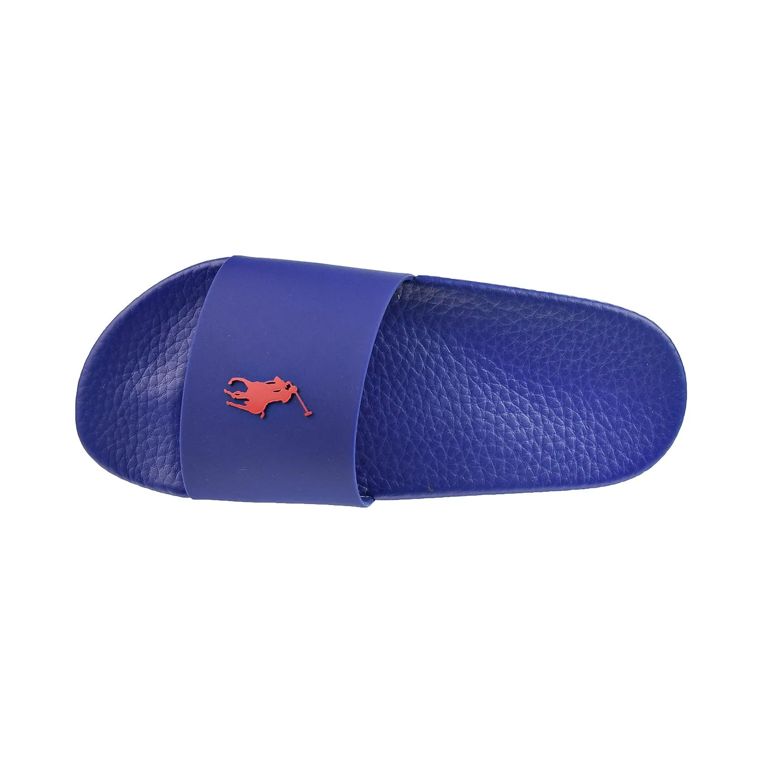 Polo Ralph Lauren Signature Pony Men's Slides Royal/Red