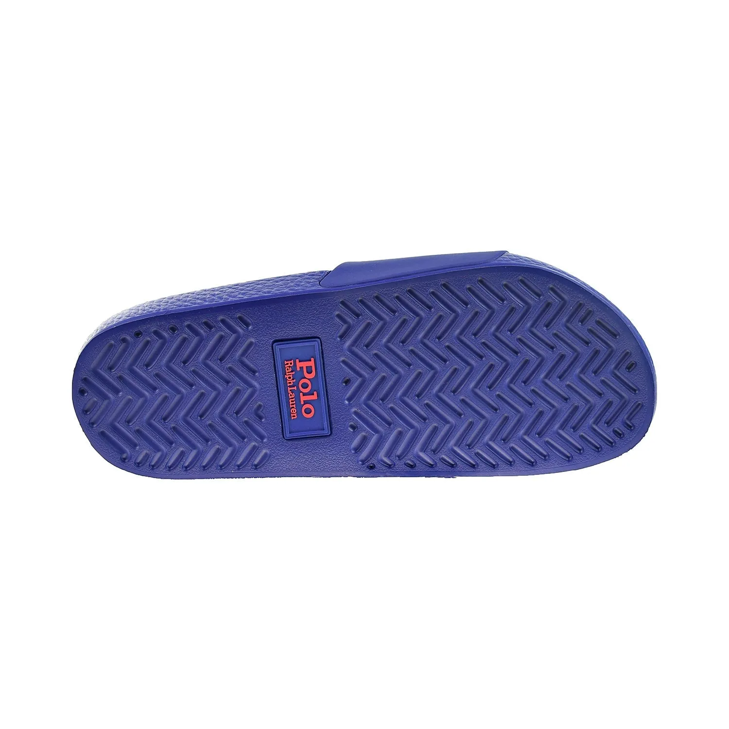 Polo Ralph Lauren Signature Pony Men's Slides Royal/Red