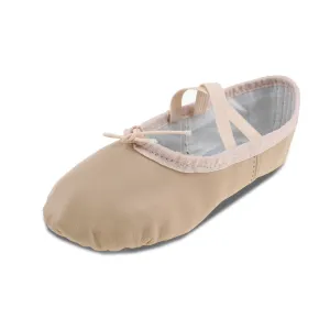 PU Elastic Ballet Dance Flats with Lace