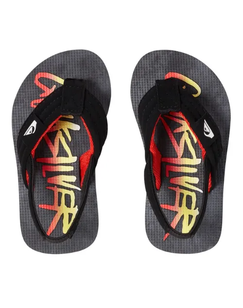Quiksilver Kids' Boys Molokai Layback Sandals Flip Flops