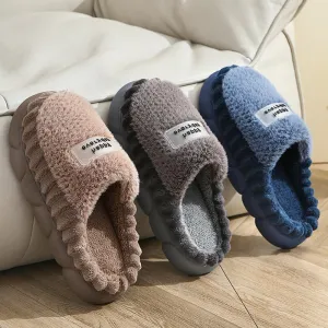 🔥"Happy Everyday"🔥Cozy Soft Fleece Winter Slippers