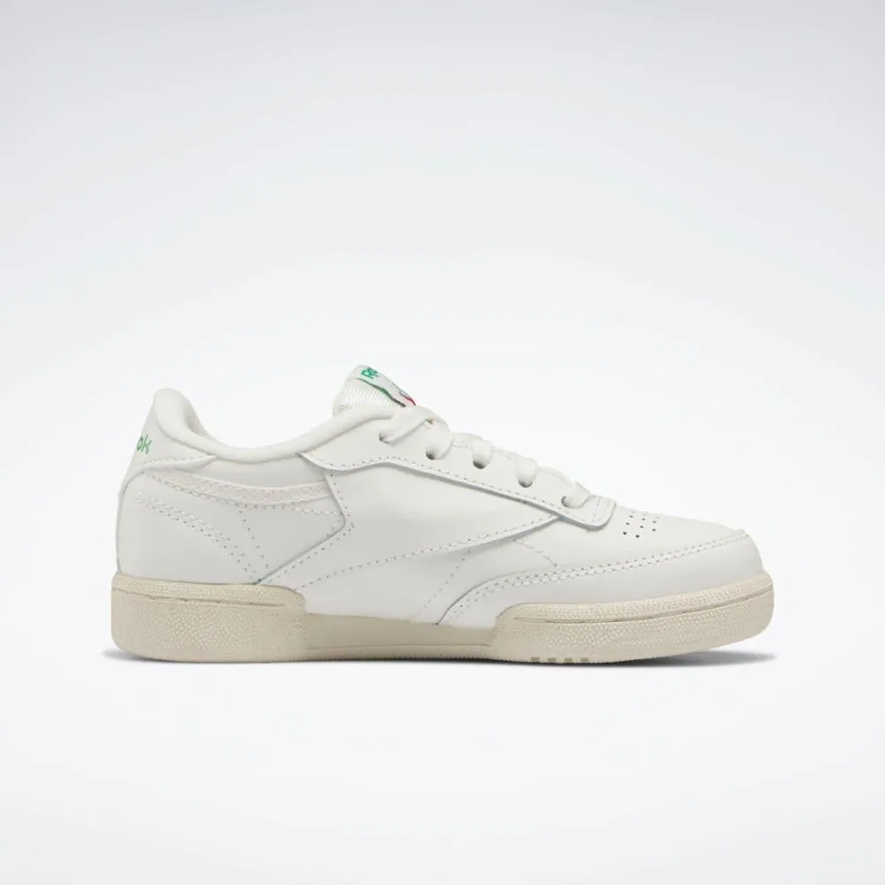 Reebok Footwear Kids Club C Shoes - Preschool CHALK/CHALK/GLEN GREEN