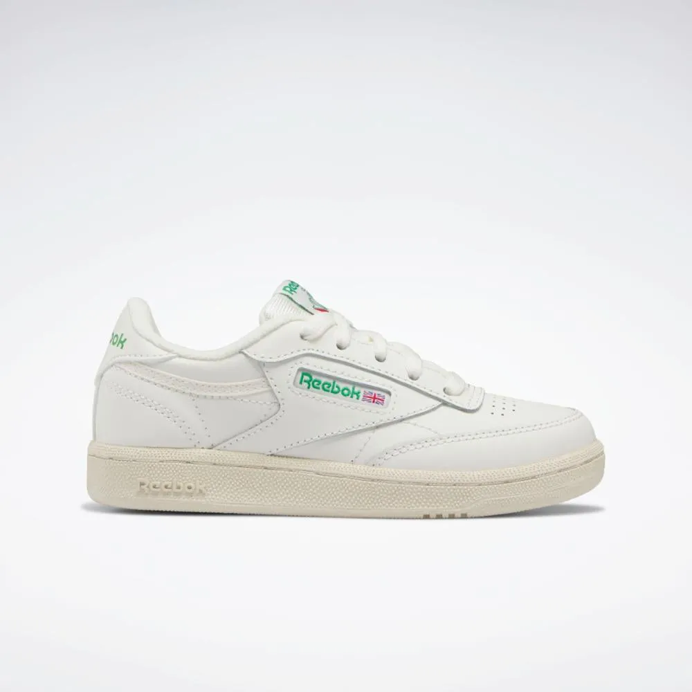 Reebok Footwear Kids Club C Shoes - Preschool CHALK/CHALK/GLEN GREEN