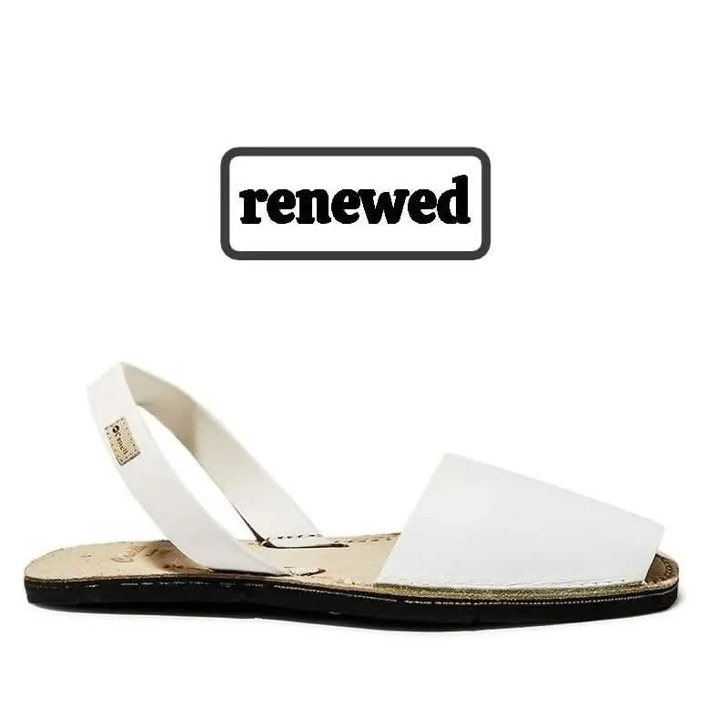 Renewed Nubuck Open Toe Menorcan Sandal For Men - Rustico 1053