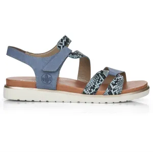 Rieker Womens Fashion Sandals - Blue