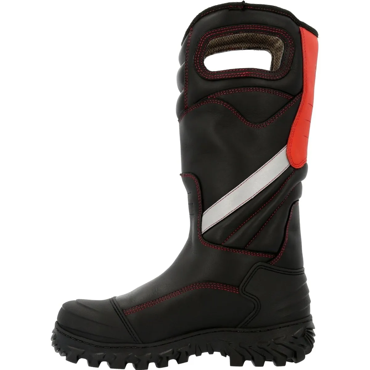Rocky Code Red Structure NFPA Rated Men's Composite Toe Fire Boots Rkd0087 In Black