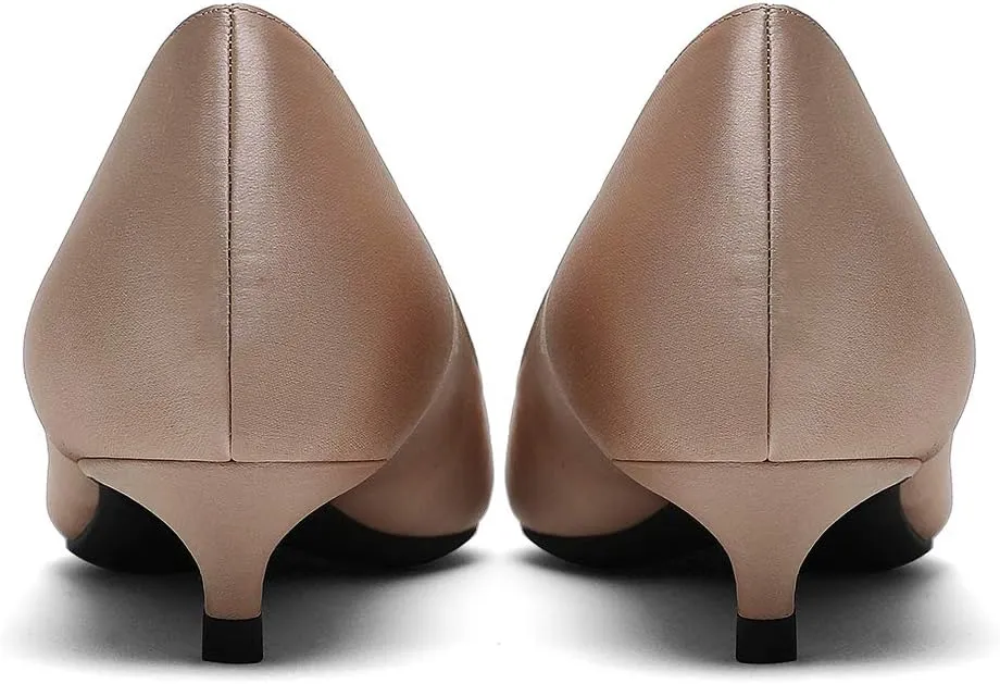 Roimaash 3CM Heel Elegant Women Pumps Kitten Heels