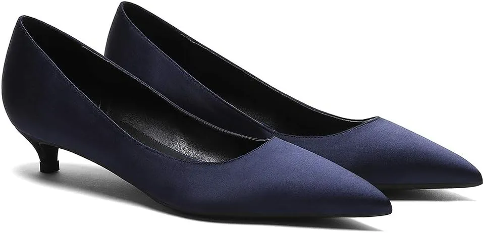 Roimaash 3CM Heel Elegant Women Pumps Kitten Heels
