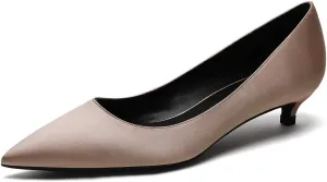 Roimaash 3CM Heel Elegant Women Pumps Kitten Heels