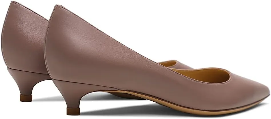 Roimaash 3CM Heel Elegant Women Pumps Kitten Heels