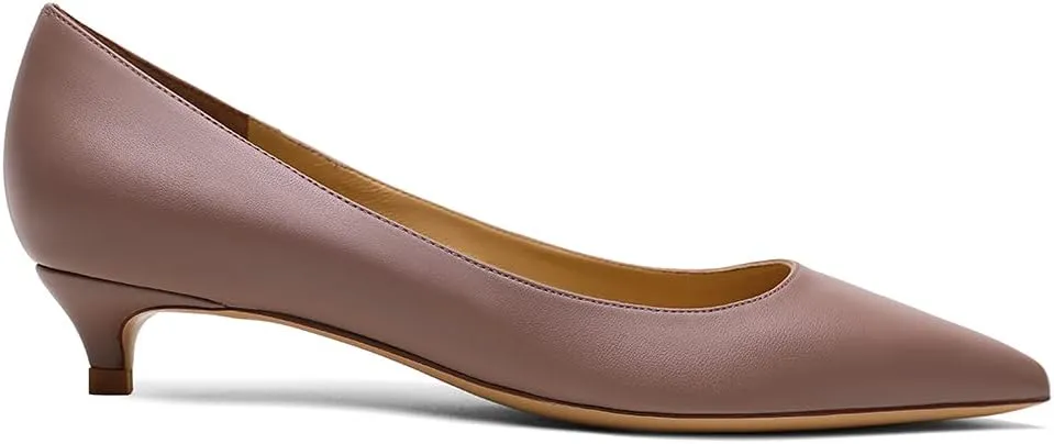 Roimaash 3CM Heel Elegant Women Pumps Kitten Heels