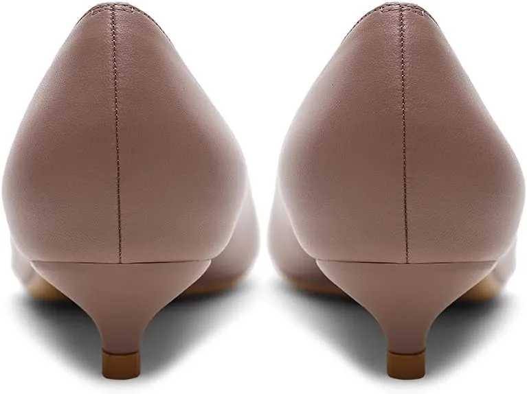 Roimaash 3CM Heel Elegant Women Pumps Kitten Heels