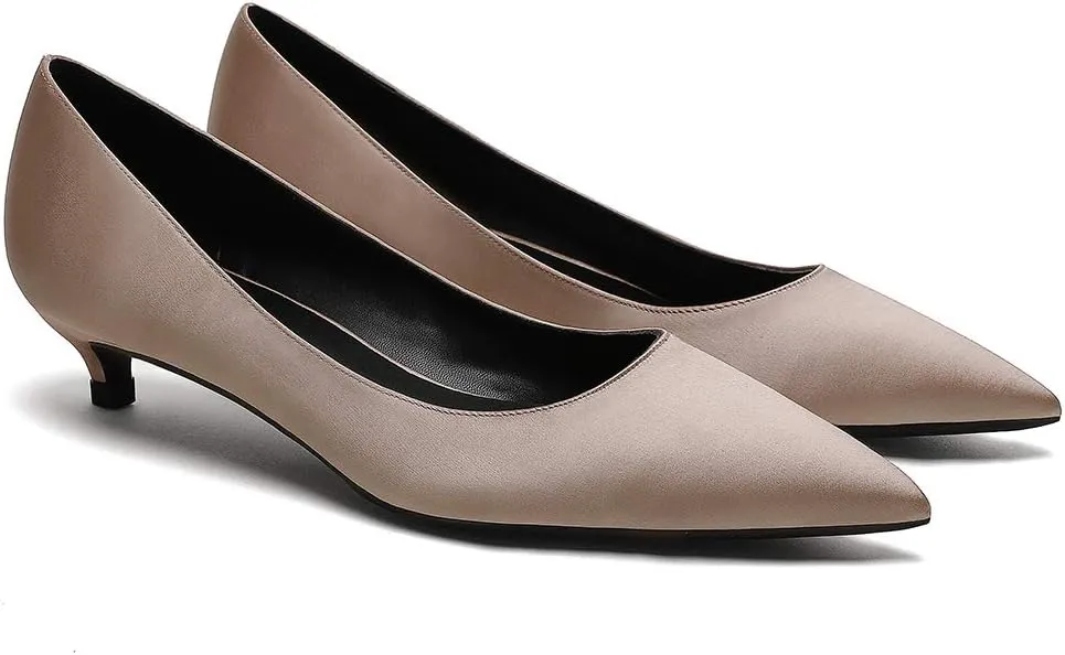 Roimaash 3CM Heel Elegant Women Pumps Kitten Heels